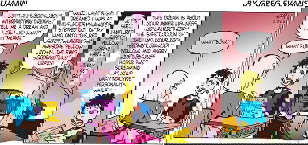 Luann on Sunday February 22, 2004 Comic Strip