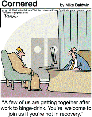 Cornered on Thursday June 11, 2009 Comic Strip