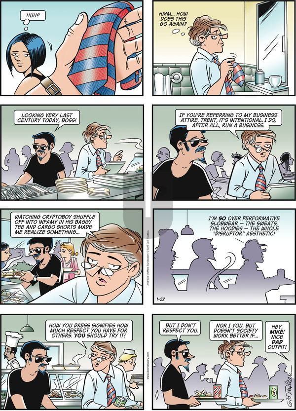 Doonesbury - Sunday January 22, 2023 Comic Strip