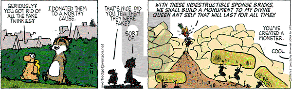 Over the Hedge on Saturday May 11, 2013 Comic Strip