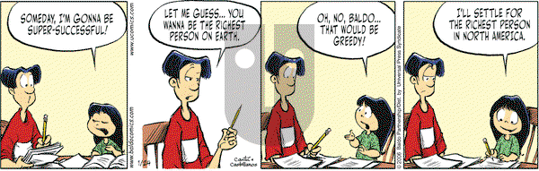 Baldo on Tuesday January 24, 2006 Comic Strip