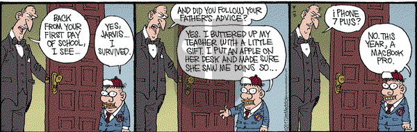 Monty on Saturday September 2, 2017 Comic Strip