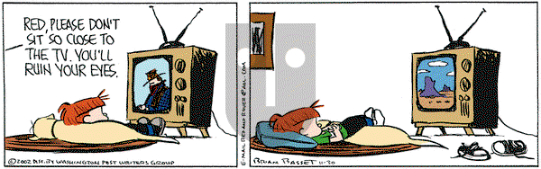 Red and Rover on Saturday November 30, 2002 Comic Strip