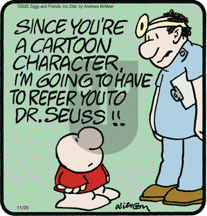 Ziggy - Tuesday November 29, 2022 Comic Strip