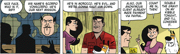 Rip Haywire on Monday August 3, 2009 Comic Strip