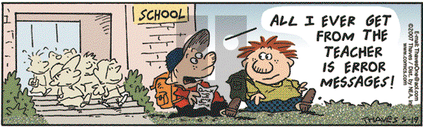 Frank and Ernest on Saturday May 19, 2007 Comic Strip