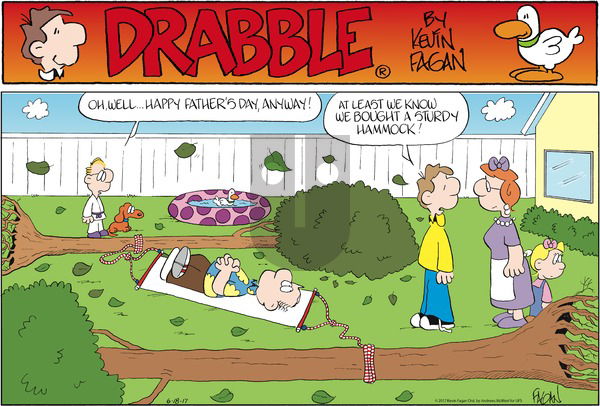 Drabble on Sunday June 18, 2017 Comic Strip