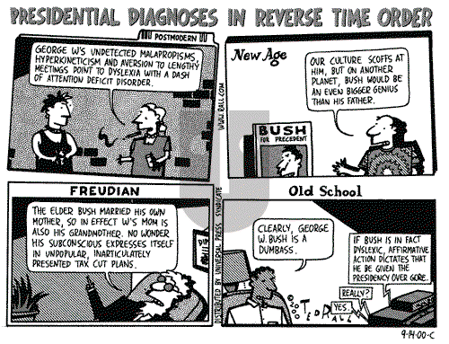 Ted Rall on Monday September 18, 2000 Comic Strip