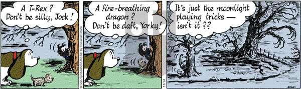 Fred Basset on Monday November 14, 2016 Comic Strip