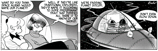 9 Chickweed Lane on Friday February 9, 2001 Comic Strip