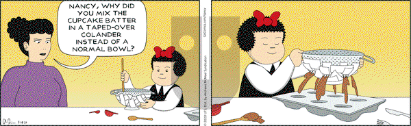 Nancy on Tuesday March 10, 2020 Comic Strip