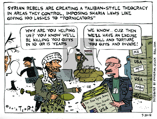 Ted Rall on Monday July 30, 2012 Comic Strip