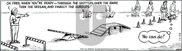 Fred Basset on Thursday November 20, 2008 Comic Strip
