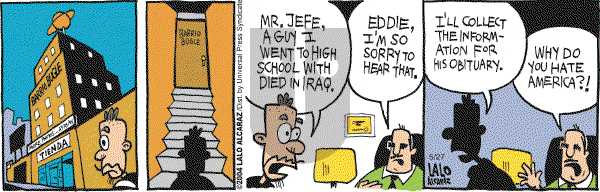 La Cucaracha on Thursday May 27, 2004 Comic Strip