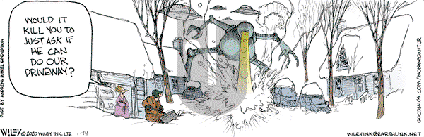 Non Sequitur on Tuesday January 14, 2020 Comic Strip