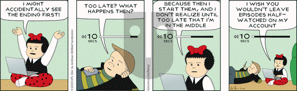 Nancy on Friday February 7, 2020 Comic Strip