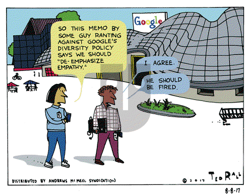 Ted Rall on Tuesday August 8, 2017 Comic Strip