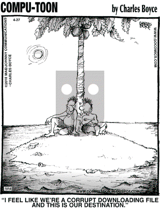 Compu-toon on Tuesday April 27, 2010 Comic Strip