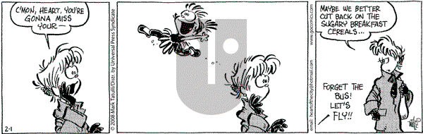 Heart of the City on Friday February 1, 2008 Comic Strip