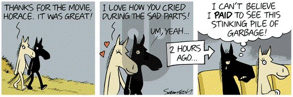 Dark Side of the Horse on Saturday November 6, 2010 Comic Strip