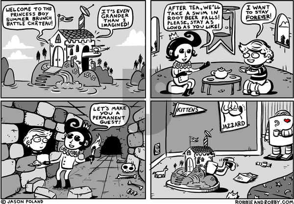 Robbie and Bobby on Friday June 13, 2025 Comic Strip