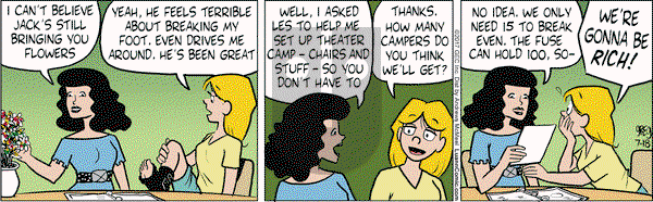 Luann on Tuesday July 18, 2017 Comic Strip