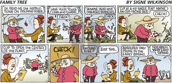 Family Tree on Sunday November 1, 2009 Comic Strip