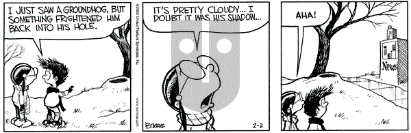 Grand Avenue on Saturday February 2, 2002 Comic Strip