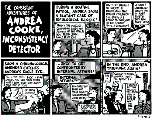 Ted Rall on Saturday September 18, 1999 Comic Strip