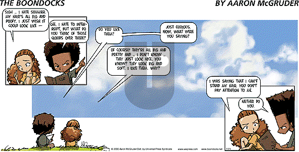 The Boondocks on Sunday February 24, 2008 Comic Strip