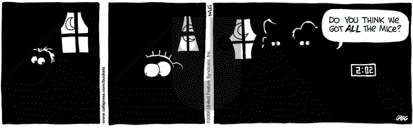 The Buckets on Saturday December 2, 2006 Comic Strip