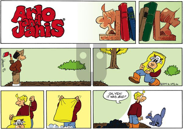 Arlo and Janis on Sunday October 17, 2010 Comic Strip