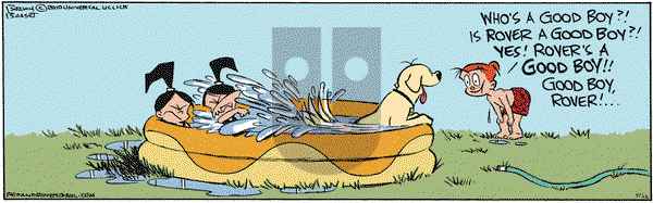 Red and Rover on Thursday July 22, 2010 Comic Strip
