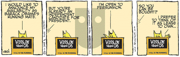 Prickly City on Monday June 16, 2008 Comic Strip