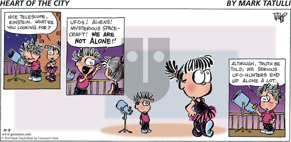 Heart of the City on Sunday October 3, 2010 Comic Strip