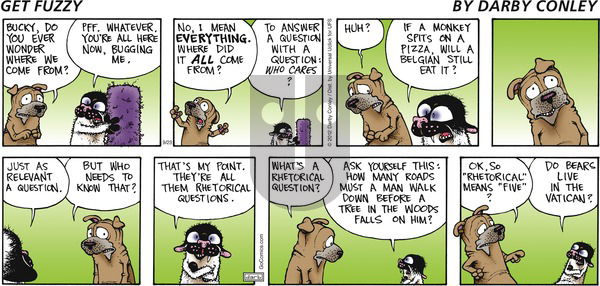 Get Fuzzy on Sunday September 23, 2012 Comic Strip