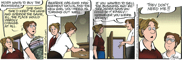 For Better or For Worse on Monday April 18, 2005 Comic Strip