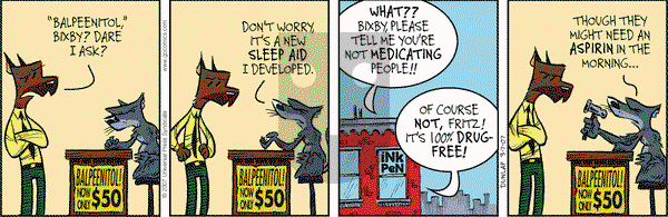Ink Pen on Wednesday March 7, 2007 Comic Strip