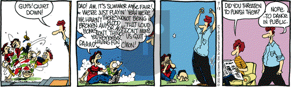 The Buckets on Wednesday July 13, 2011 Comic Strip