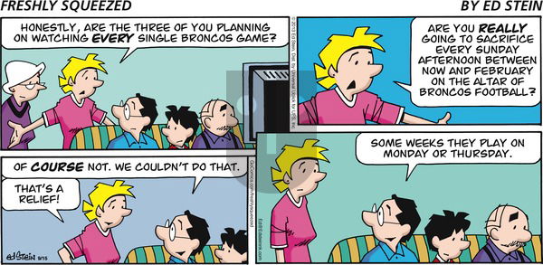 Freshly Squeezed - Sunday November 10, 2024 Comic Strip