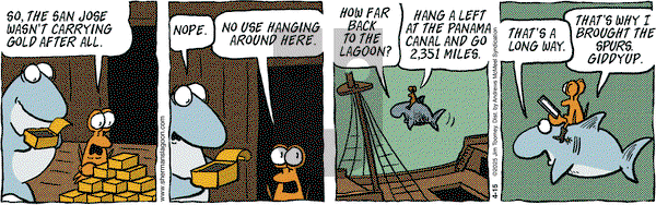 Sherman's Lagoon on Tuesday April 15, 2025 Comic Strip