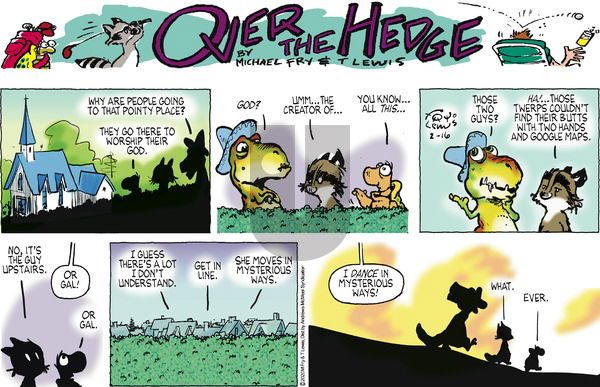 Over the Hedge on Sunday February 16, 2020 Comic Strip