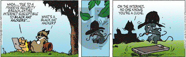 Over the Hedge on Monday April 28, 2014 Comic Strip