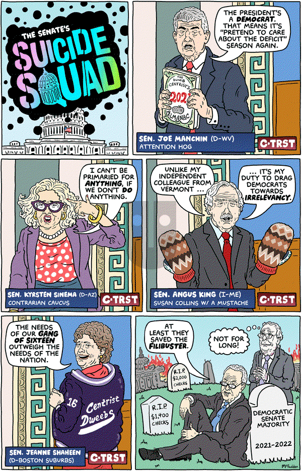Brian McFadden - Monday February 1, 2021 Comic Strip