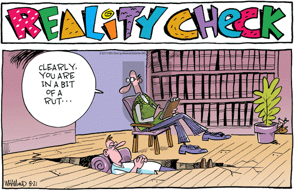 Reality Check on Sunday August 21, 2011 Comic Strip