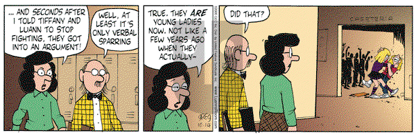 Luann on Saturday October 14, 2006 Comic Strip