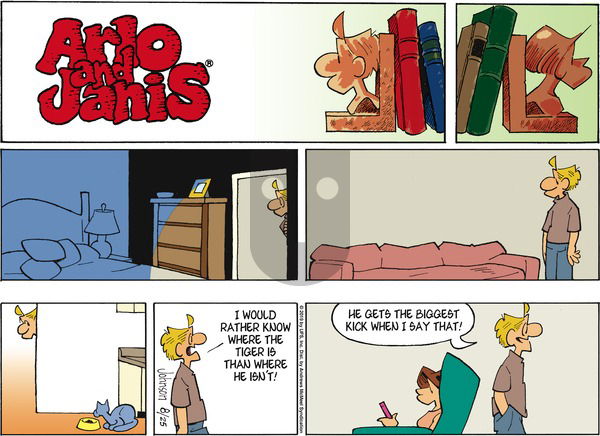 Arlo and Janis on Sunday August 25, 2019 Comic Strip