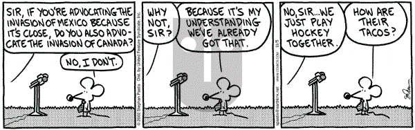 Pearls Before Swine on Tuesday November 5, 2002 Comic Strip