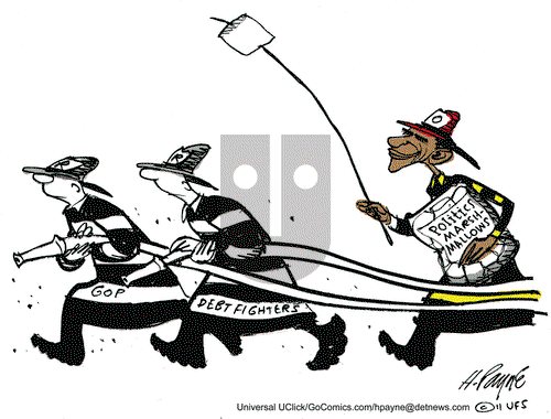 Henry Payne - Wednesday August 3, 2011 Comic Strip