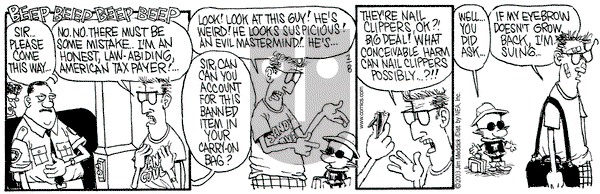 Monty on Saturday February 8, 2003 Comic Strip